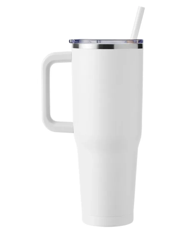Harriton 40oz Vacuum Travel Mug — view 2