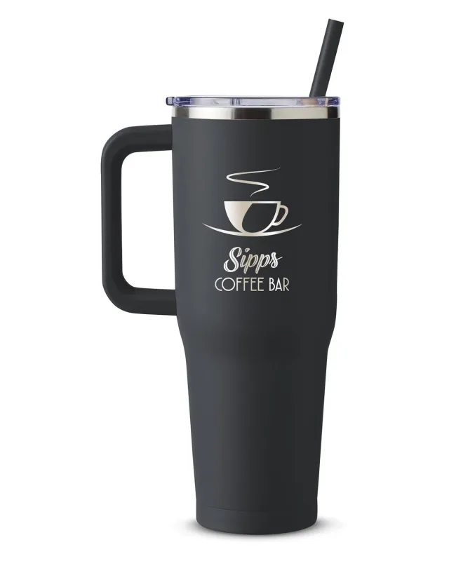 Harriton 40oz Vacuum Travel Mug — view 29