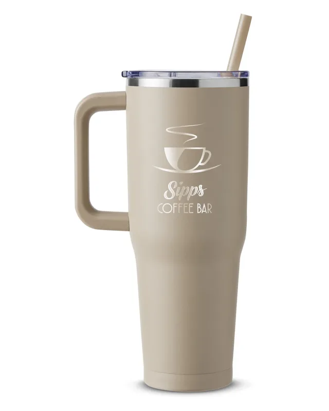 Harriton 40oz Vacuum Travel Mug — view 36