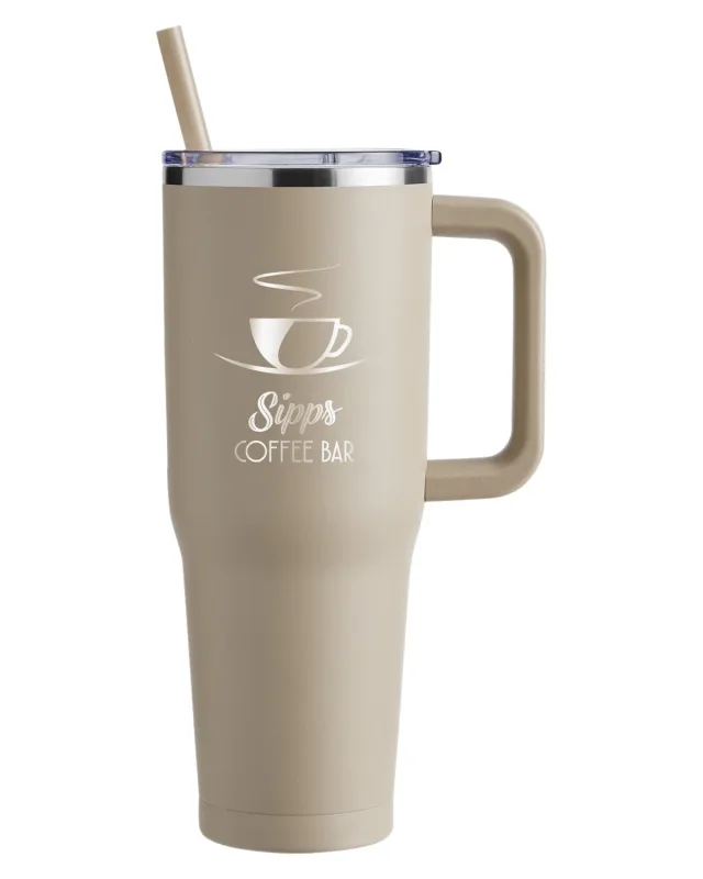 Harriton 40oz Vacuum Travel Mug — view 38