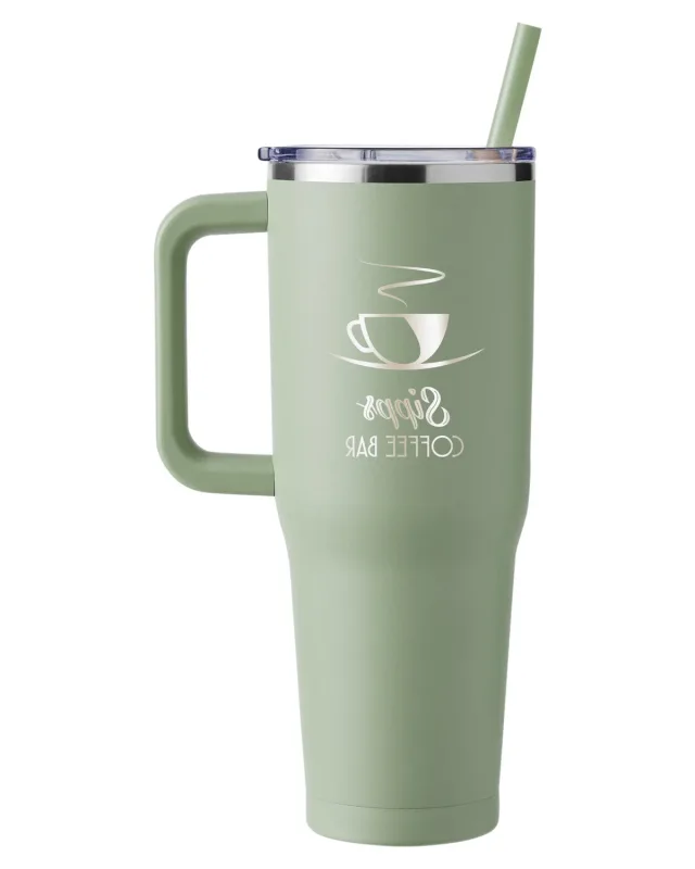 Harriton 40oz Vacuum Travel Mug — view 50