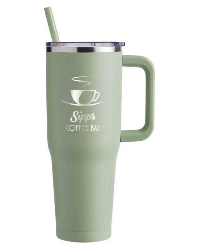 Harriton 40oz Vacuum Travel Mug — view 52