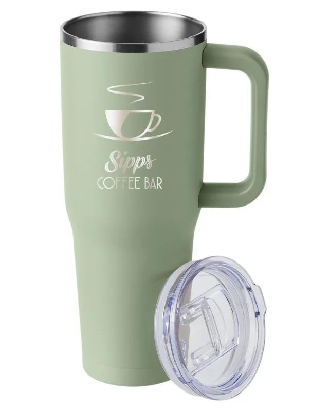 Harriton 40oz Vacuum Travel Mug — view 55
