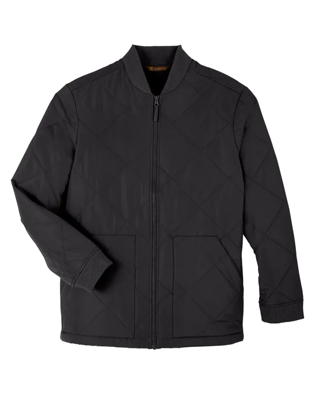 Harriton Adult Dockside Insulated Utility Jacket — view 13