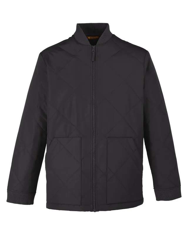 Harriton Adult Dockside Insulated Utility Jacket — view 18