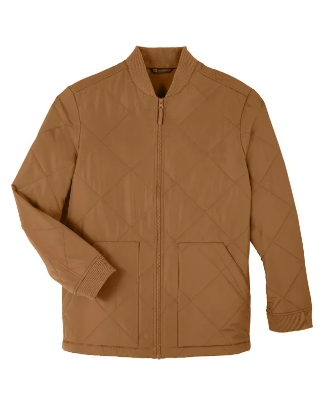 Harriton Adult Dockside Insulated Utility Jacket — view 23