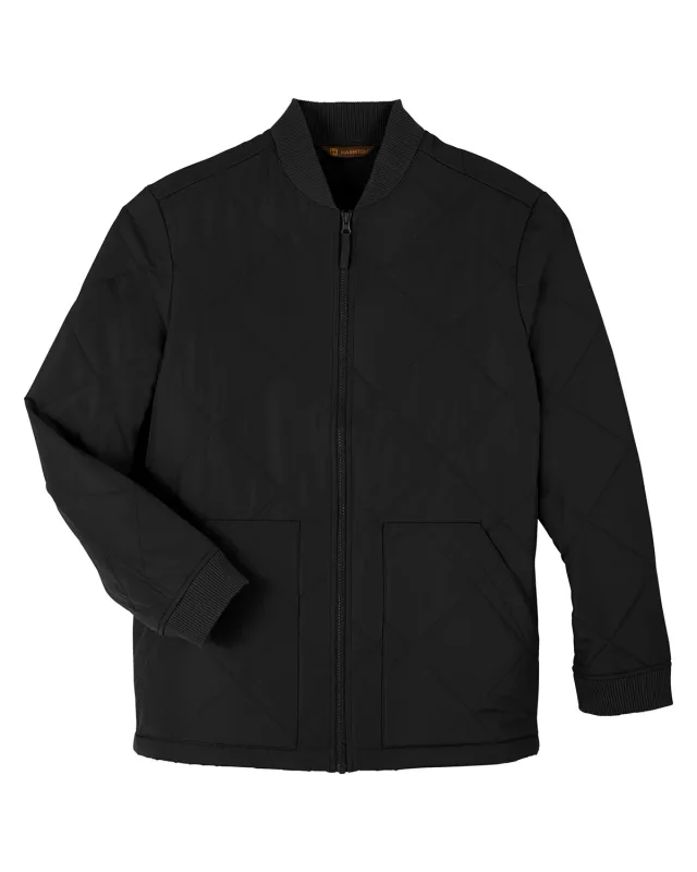 Harriton Adult Dockside Insulated Utility Jacket — view 3