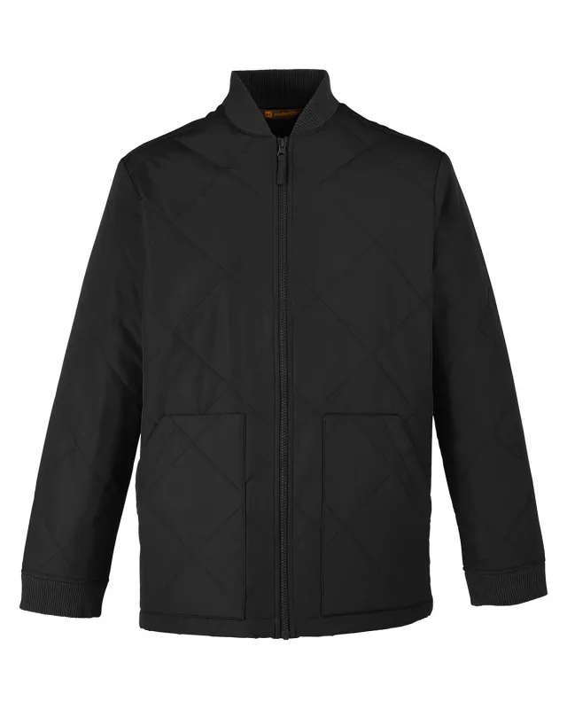 Harriton Adult Dockside Insulated Utility Jacket — view 8