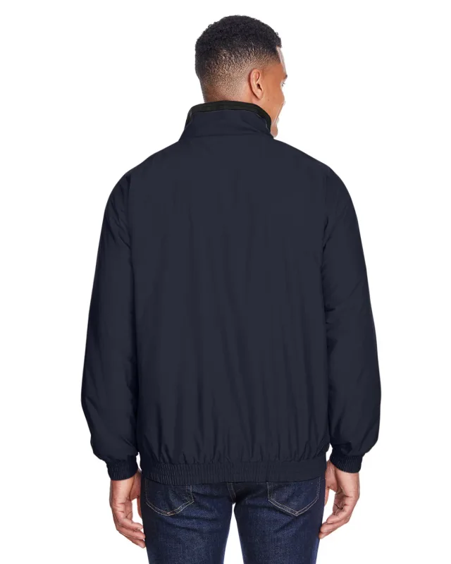 Harriton Adult Fleece-Lined Nylon Jacket — view 7