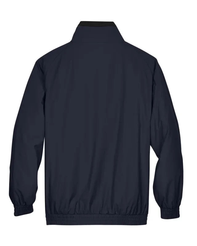 Harriton Adult Fleece-Lined Nylon Jacket — view 8