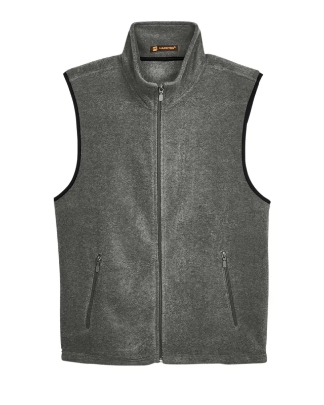 Harriton Adult Fleece Vest — view 3