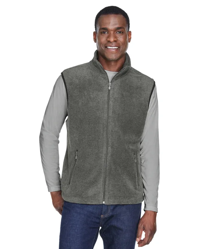 Harriton Adult Fleece Vest — view 4