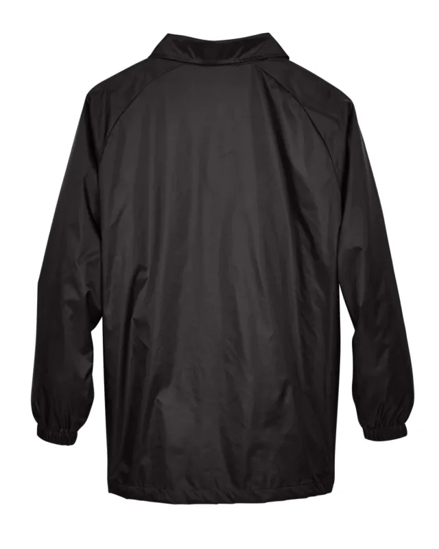 Harriton Adult Nylon Staff Jacket — view 2