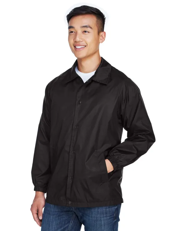 Harriton Adult Nylon Staff Jacket — view 5