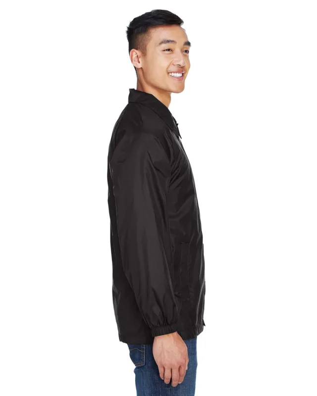 Harriton Adult Nylon Staff Jacket — view 6