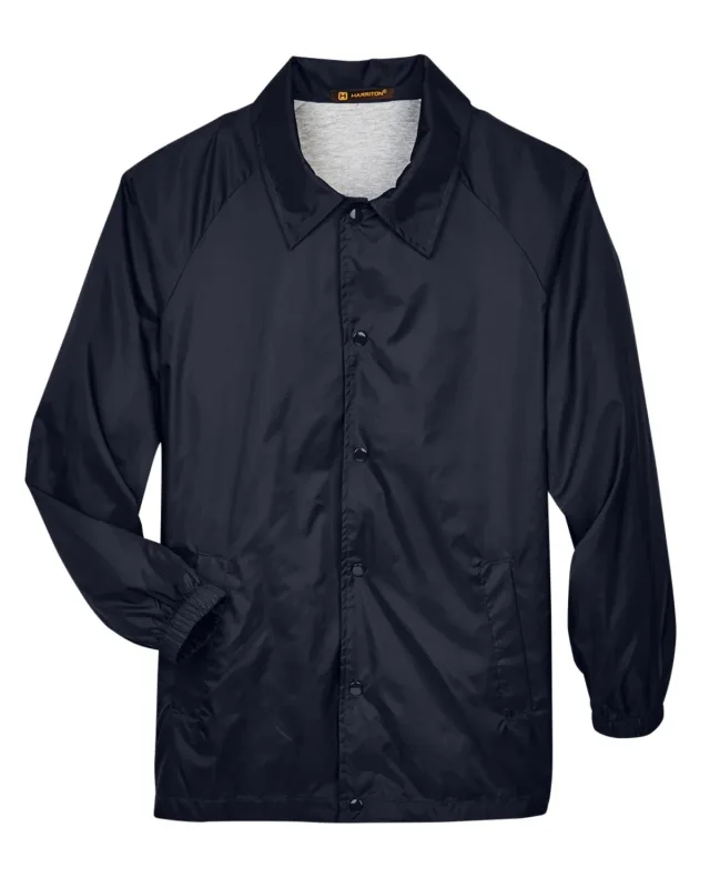 Harriton Adult Nylon Staff Jacket — view 9