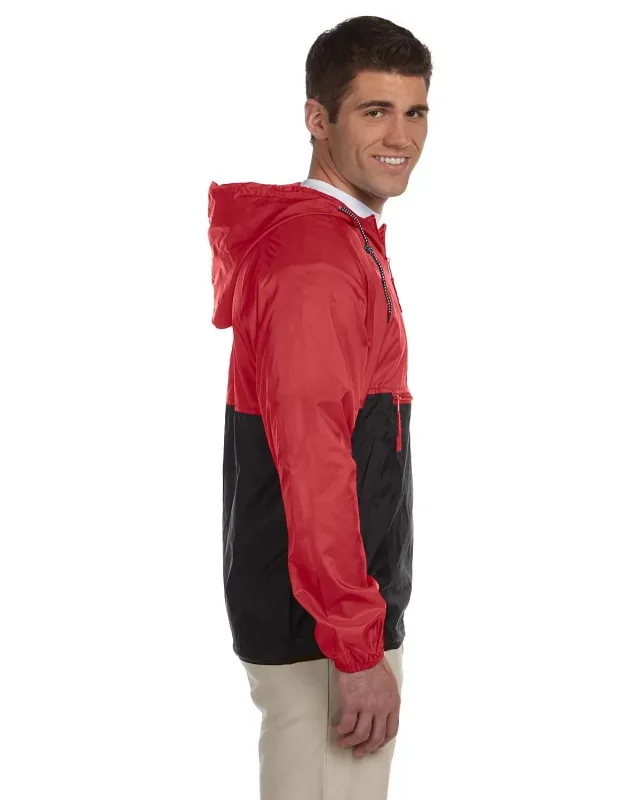 Harriton Adult Packable Nylon Jacket — view 12