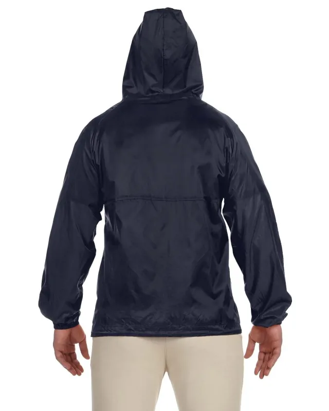 Harriton Adult Packable Nylon Jacket — view 5