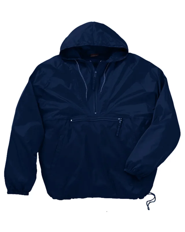 Harriton Adult Packable Nylon Jacket — view 7