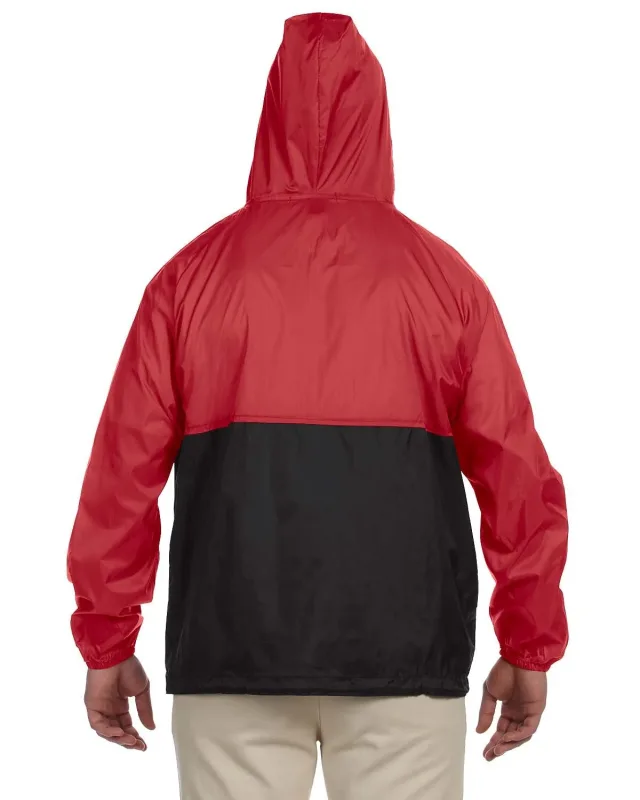 Harriton Adult Packable Nylon Jacket — view 9