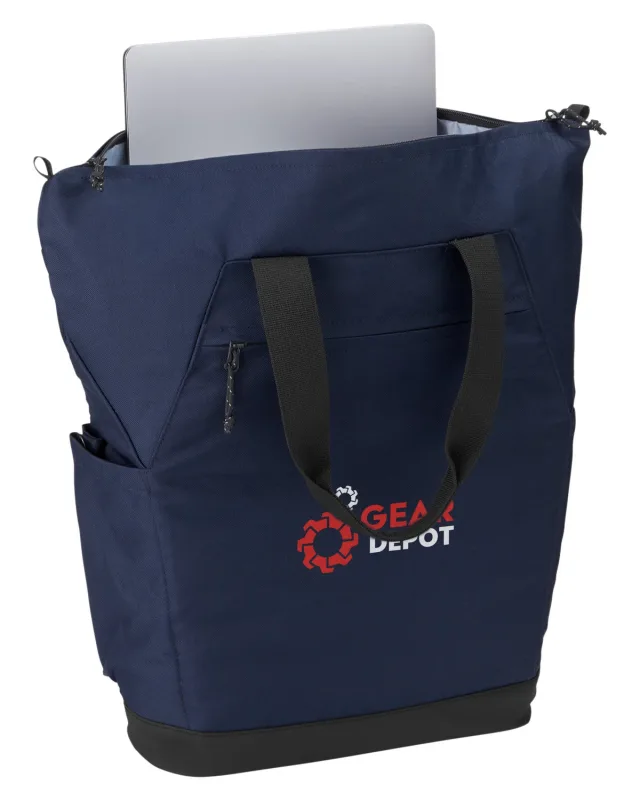 Harriton ClimaBloc Backpack Laptop Tote Bag — view 10