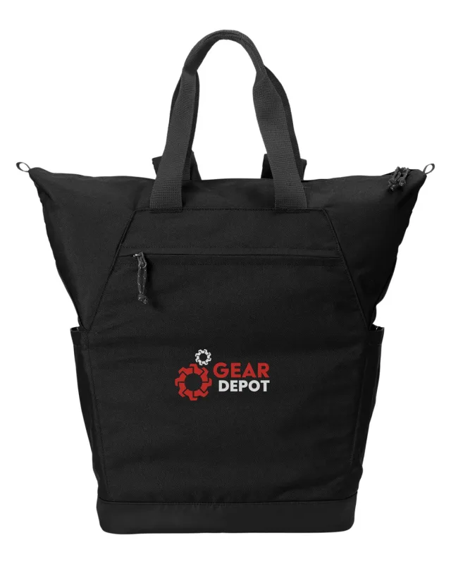 Harriton ClimaBloc Backpack Laptop Tote Bag — view 2