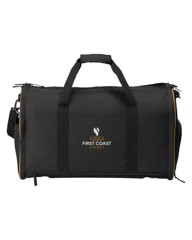 Harriton ClimaBloc Convertible Garment Duffel — view 2