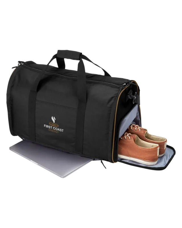 Harriton ClimaBloc Convertible Garment Duffel — view 5