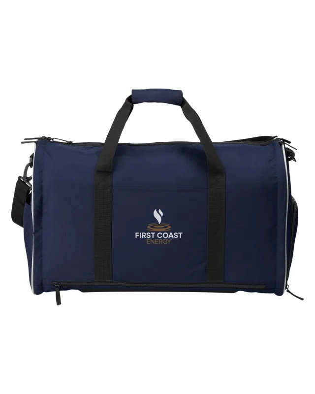 Harriton ClimaBloc Convertible Garment Duffel — view 9
