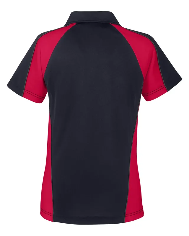 Harriton Ladies' Advantage Snag Protection Plus IL Colorblock Polo — view 11
