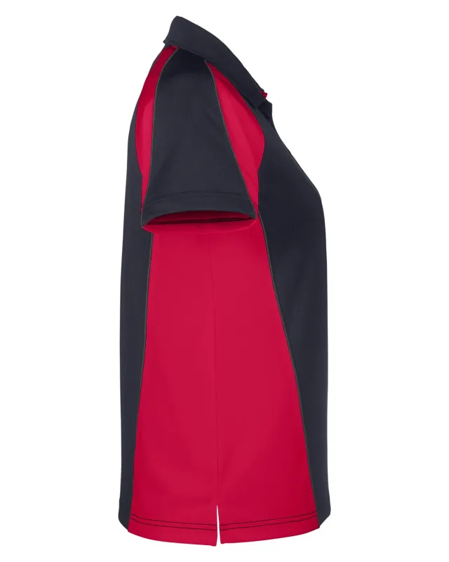 Harriton Ladies' Advantage Snag Protection Plus IL Colorblock Polo — view 20