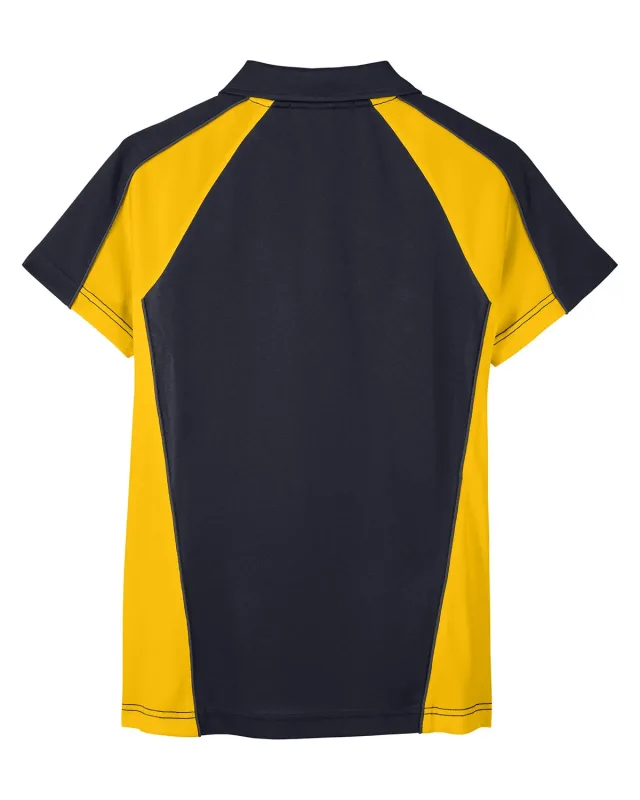 Harriton Ladies' Advantage Snag Protection Plus IL Colorblock Polo — view 22