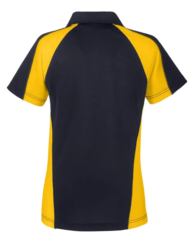 Harriton Ladies' Advantage Snag Protection Plus IL Colorblock Polo — view 25