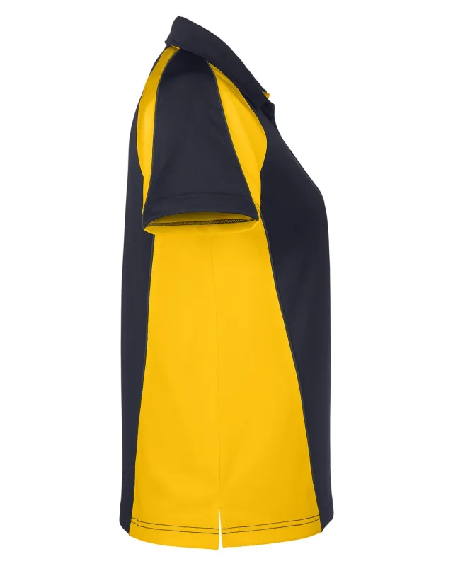 Harriton Ladies' Advantage Snag Protection Plus IL Colorblock Polo — view 30