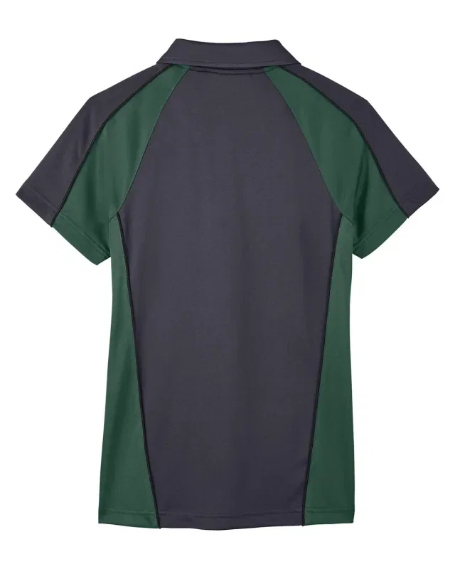 Harriton Ladies' Advantage Snag Protection Plus IL Colorblock Polo — view 32