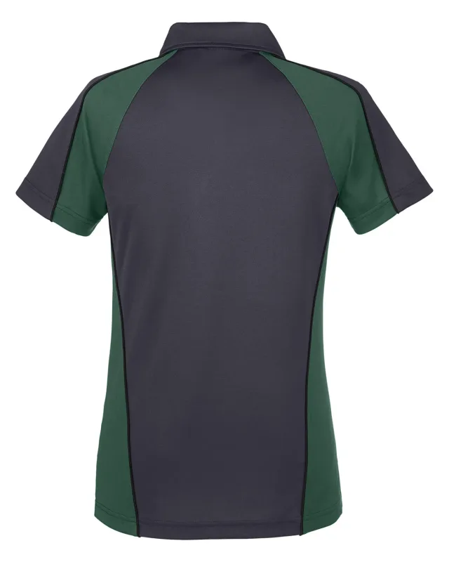 Harriton Ladies' Advantage Snag Protection Plus IL Colorblock Polo — view 35
