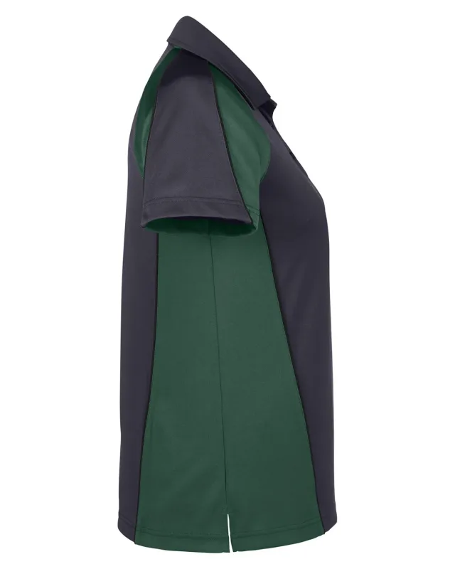 Harriton Ladies' Advantage Snag Protection Plus IL Colorblock Polo — view 40