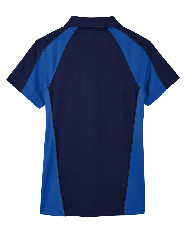 Harriton Ladies' Advantage Snag Protection Plus IL Colorblock Polo — view 42