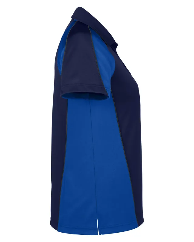 Harriton Ladies' Advantage Snag Protection Plus IL Colorblock Polo — view 47