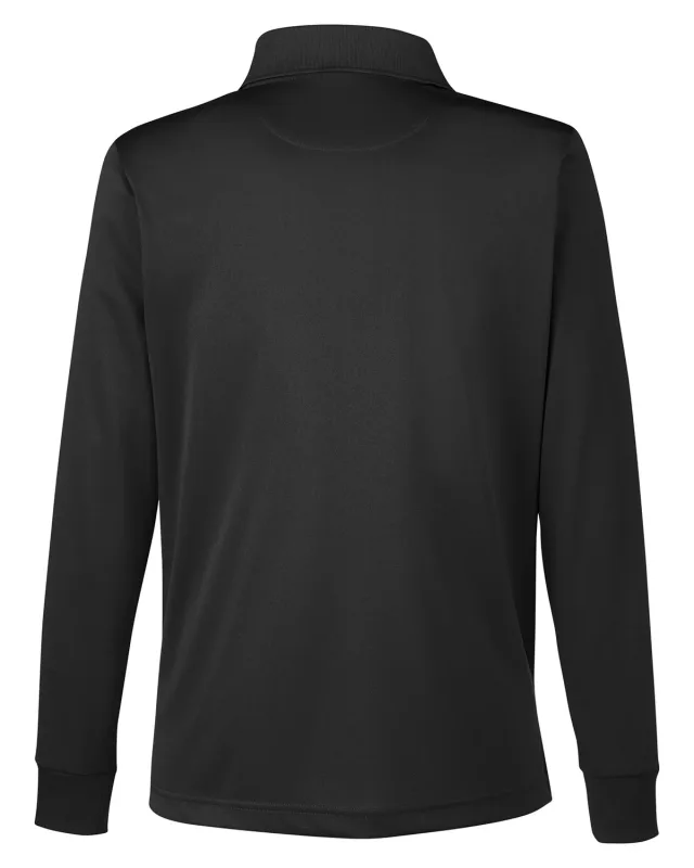 Harriton Ladies' Advantage Snag Protection Plus IL Long Sleeve Polo — view 15
