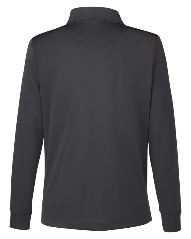 Harriton Ladies' Advantage Snag Protection Plus IL Long Sleeve Polo — view 21