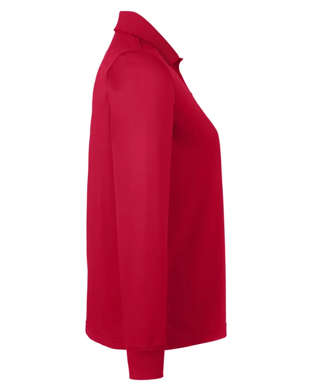 Harriton Ladies' Advantage Snag Protection Plus IL Long Sleeve Polo — view 50