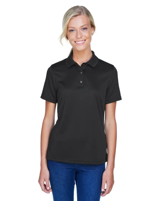 Harriton Ladies' Advantage Snag Protection Plus IL Snap Placket Polo — view 11