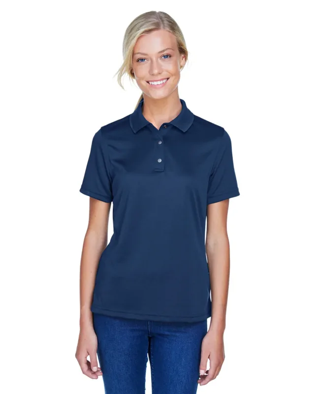 Harriton Ladies' Advantage Snag Protection Plus IL Snap Placket Polo — view 18