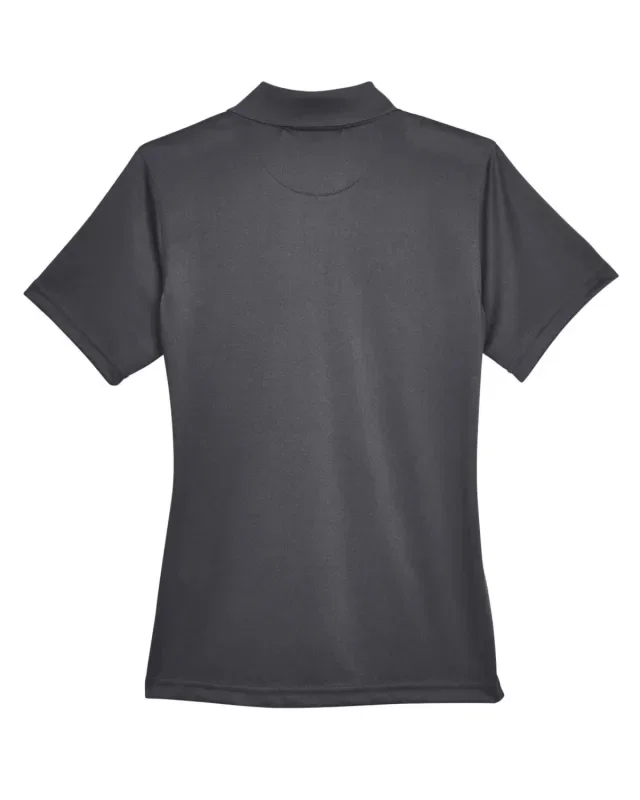 Harriton Ladies' Advantage Snag Protection Plus IL Snap Placket Polo — view 2