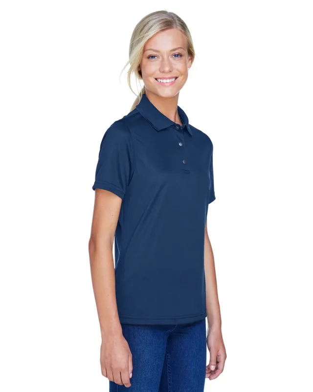 Harriton Ladies' Advantage Snag Protection Plus IL Snap Placket Polo — view 20