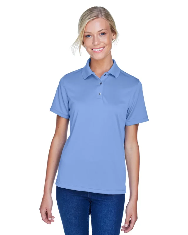 Harriton Ladies' Advantage Snag Protection Plus IL Snap Placket Polo — view 25