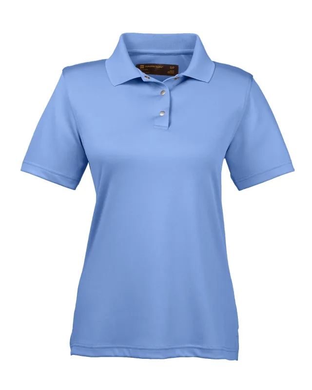 Harriton Ladies' Advantage Snag Protection Plus IL Snap Placket Polo — view 26