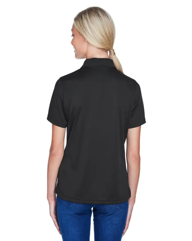 Harriton Ladies' Advantage Snag Protection Plus IL Snap Placket Polo — view 8