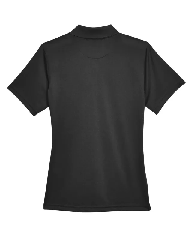 Harriton Ladies' Advantage Snag Protection Plus IL Snap Placket Polo — view 9